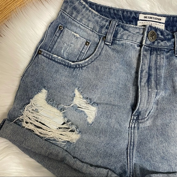 One Teaspoon High Waisted Bandits size 29 - Picture 7 of 14